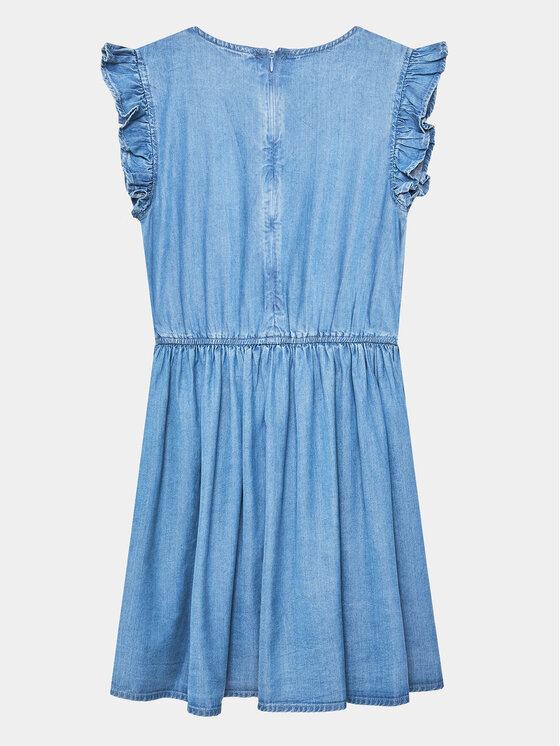 DENIM SS DRESS 