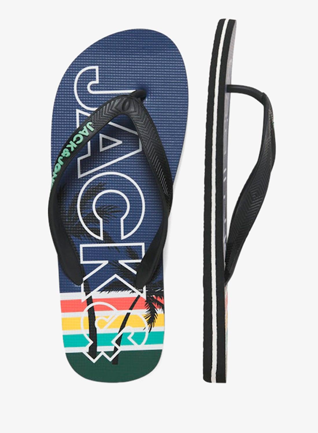 JFWPALM PRINT FLIP FLOP LN 