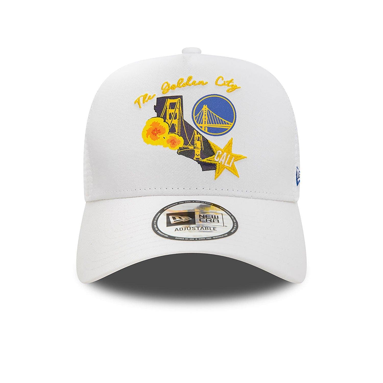 NBA TEAM LOGO TRUCKER GOLWAR  WHI 