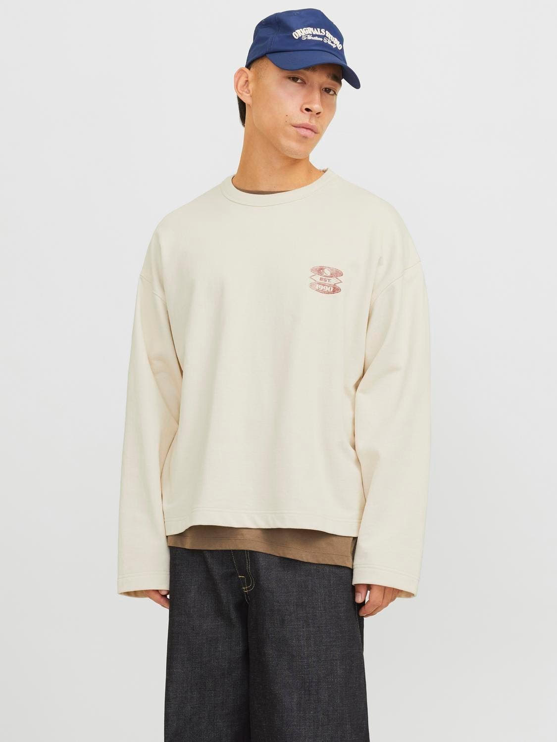 12274538/Ecru JACK AND JONES