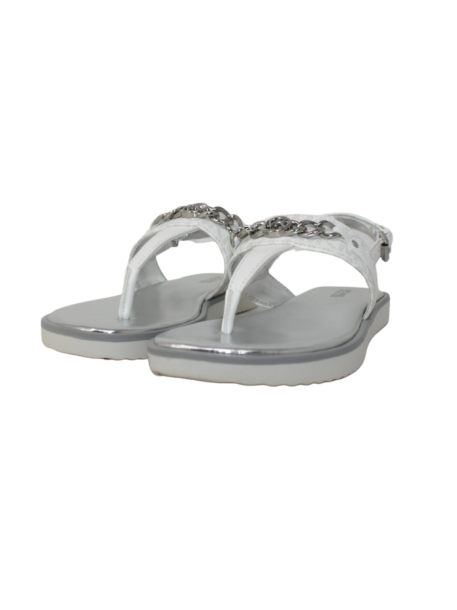 BRANDY ROXANNE MK100701/WHITE-SILVER MICHAEL KORS