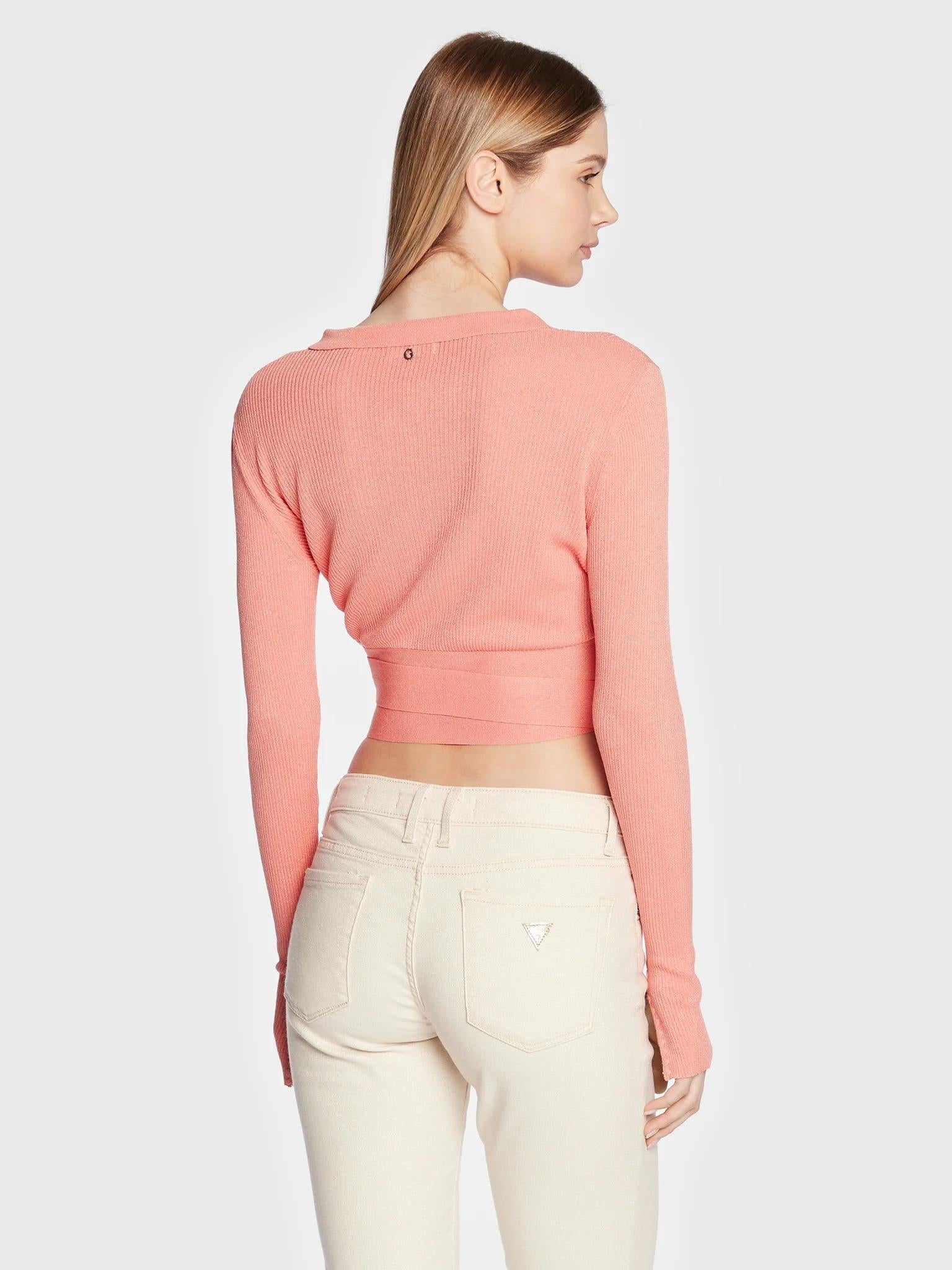 LS INES TIE WAIST WRAP POLO 