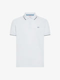 SUN68 POLO SMALL STRIPE ON COLLAR S/S