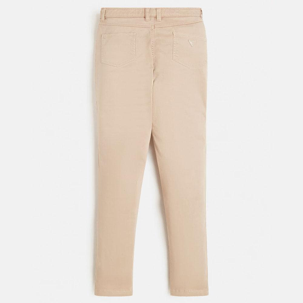STRETCH SATEEN SKINNY PANTS 