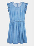 DENIM SS DRESS 