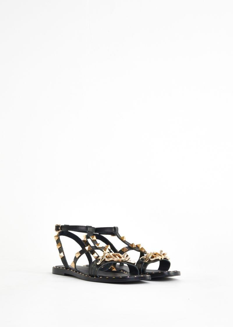SANDALO FLAT TAMPA LEATHER 