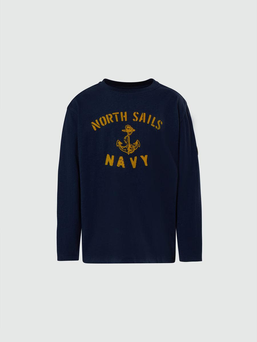 T SHIRT LONG SLEEVE W/GRAPHIC 