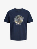 JACK JONES KIDS JJHONOLULU SHAPE TEE SS CREW NECK JNR