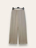 LOVEme Pantalone a palazzo con riga davanti in scuba