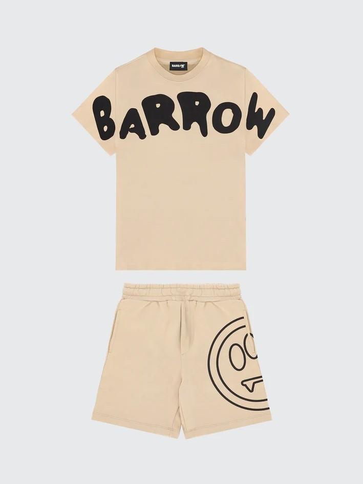 SET JERSEY REGULAR DROP SHOULDER T-SHIRT/BERMUDA 