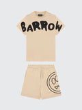 BARROW SET JERSEY REGULAR DROP SHOULDER T-SHIRT/BERMUDA