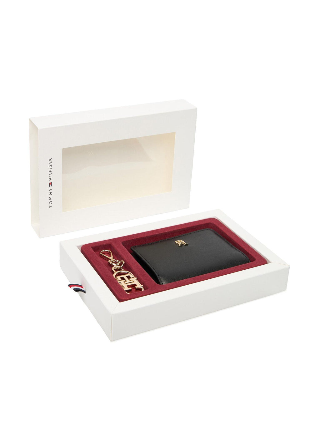 TH Zip-Around Wallet And Charm Gift Box AW0AW18041/BDS TOMMY HILFIGER