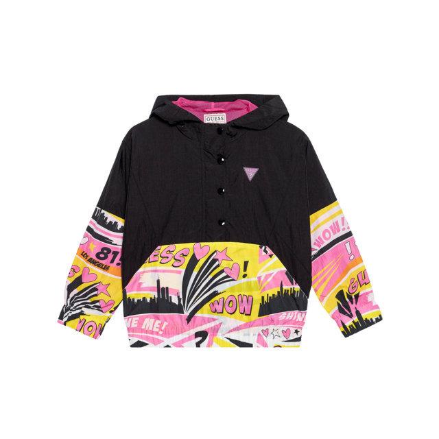 LS JACKET J1RL02WDM50/JBLK GUESS