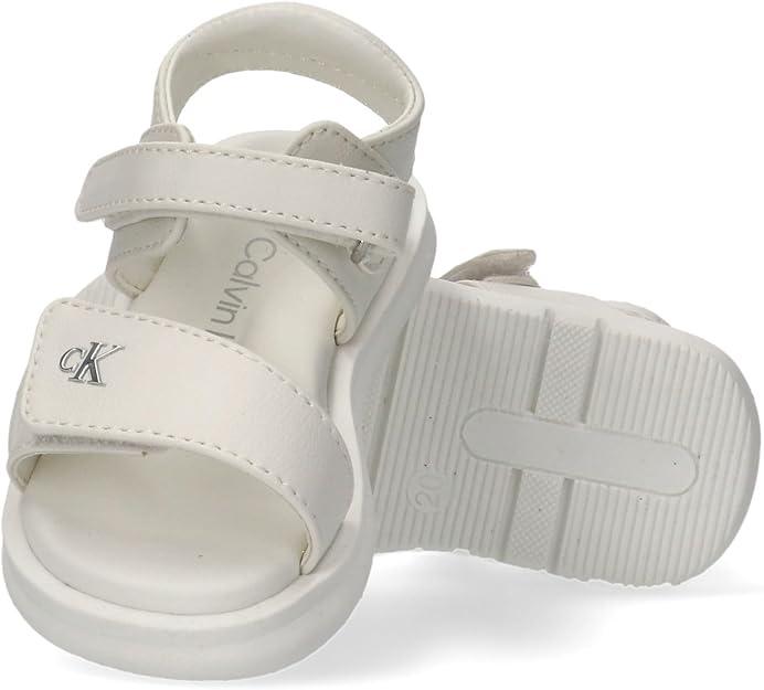 SANDALO VELCRO BIANCO 