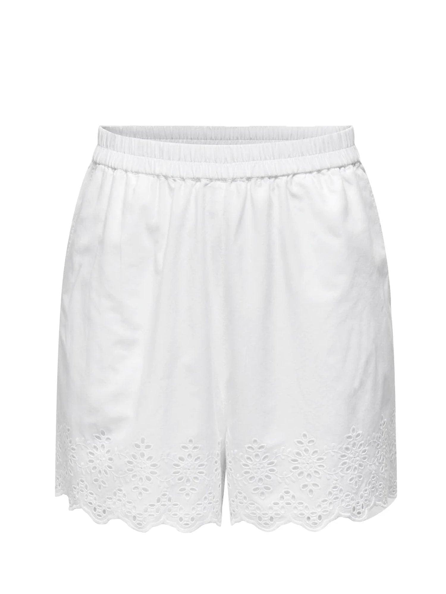 ONLLOU LIFE EMB LOOSE SHORTS PTM 