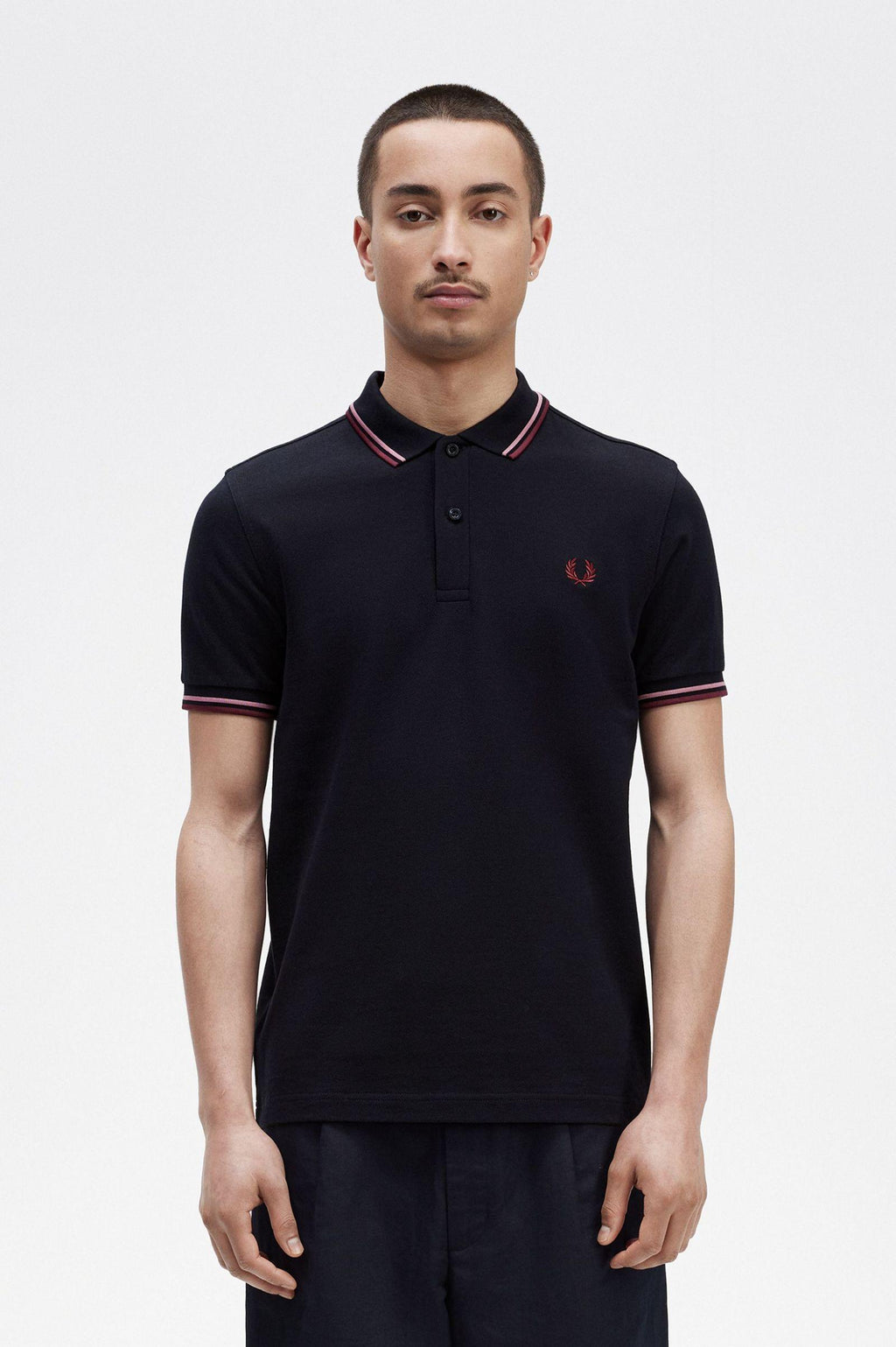 FP TWIN TIPPED FRED PERRY SHIRT FP-M3600/T57 FRED PERRY