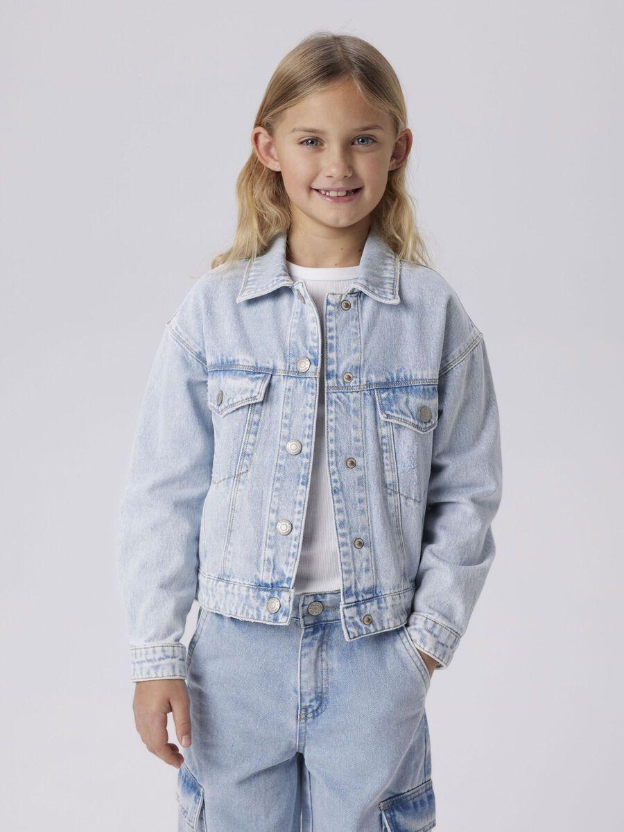 13237177/Light Blue Bleached Denim NAME.IT