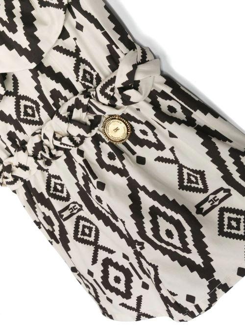 TUTA STAMPA ETNICA COM MEDAGLI EFTU64 CA274 BE036/D061 ELISABETTA FRANCHI La Mia Bambina