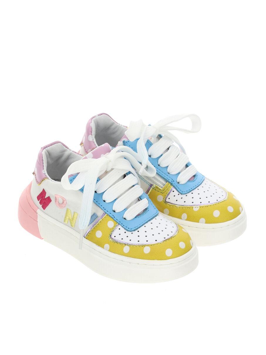 SNEAKERS ST.POIS MONNALIS 8C90239736/BIANCO+GIALLO MONNALISA