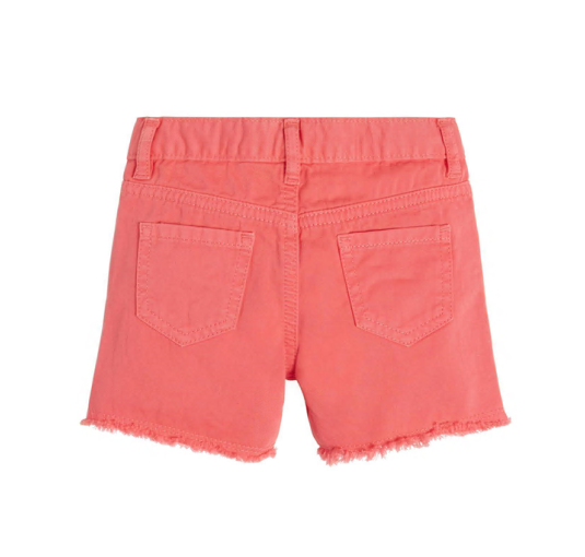 COTTON TWILL SHORTS 