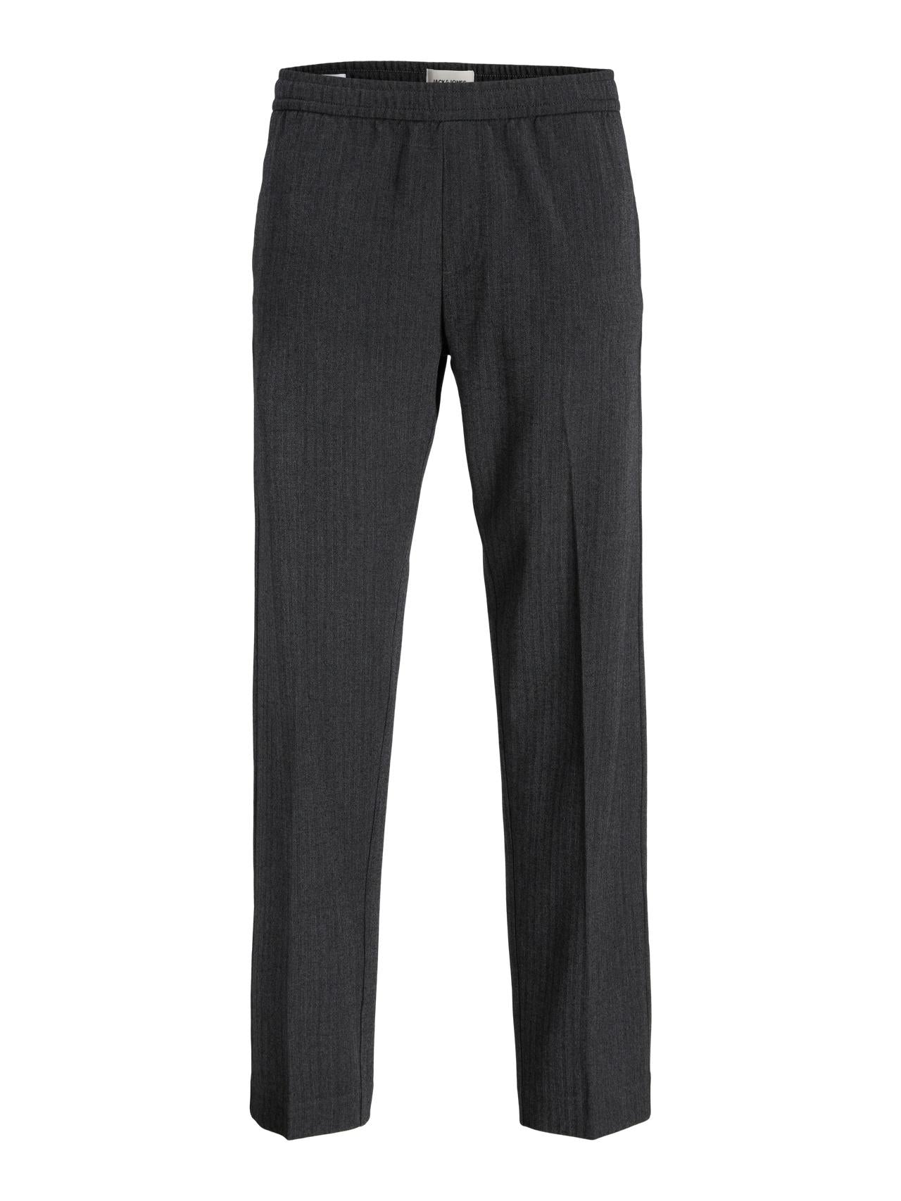 12283031/Dark Grey Melange JACK AND JONES