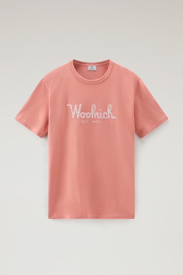 EMBROIDERED LOGO T-SHIRT 