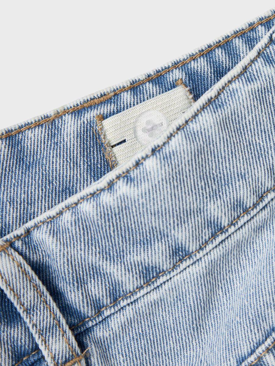 13220709/Light Blue Bleached Denim NAME.IT