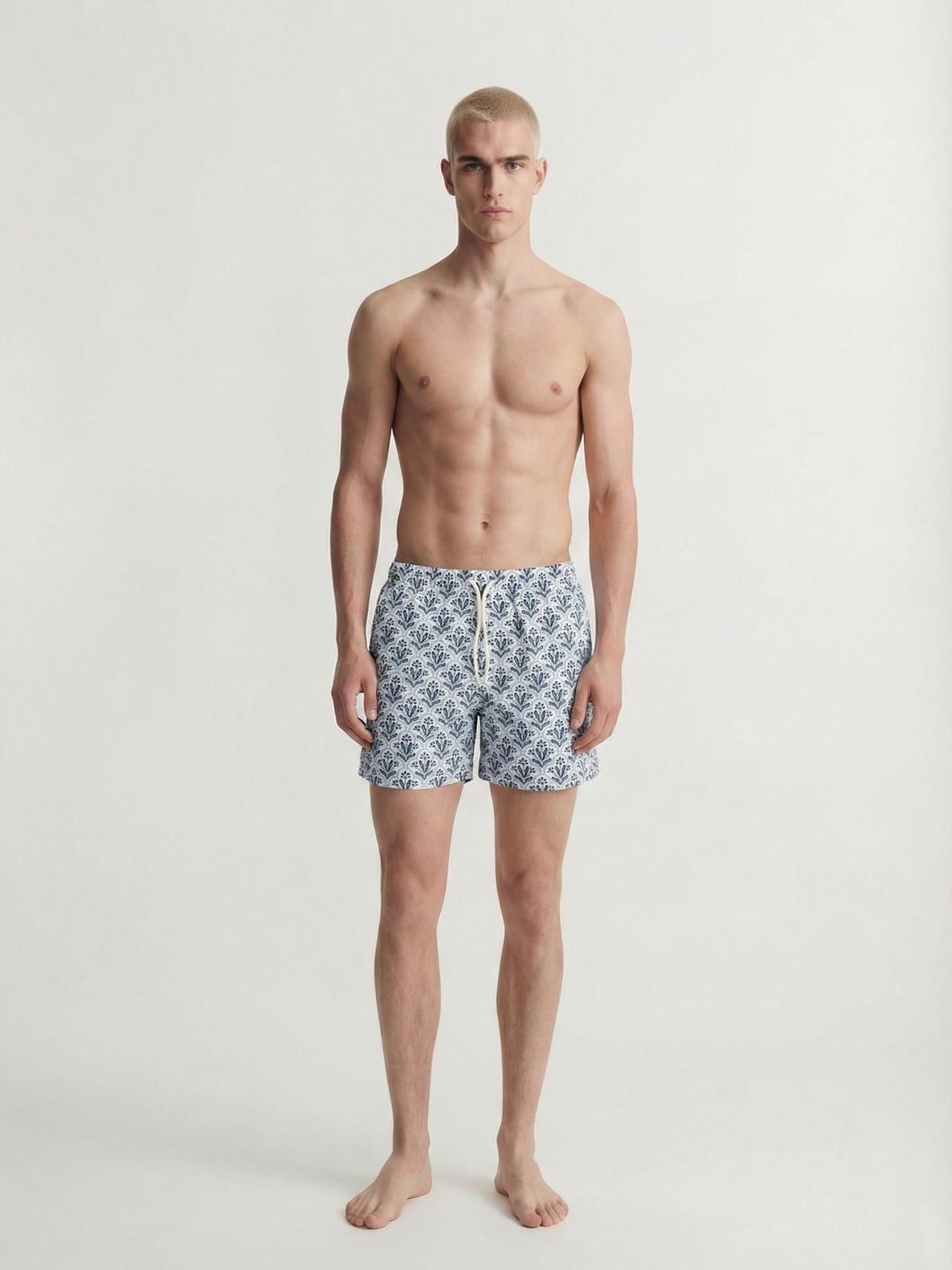JPSTMAUI SHELL AOP SWIM SHORTS REG 
