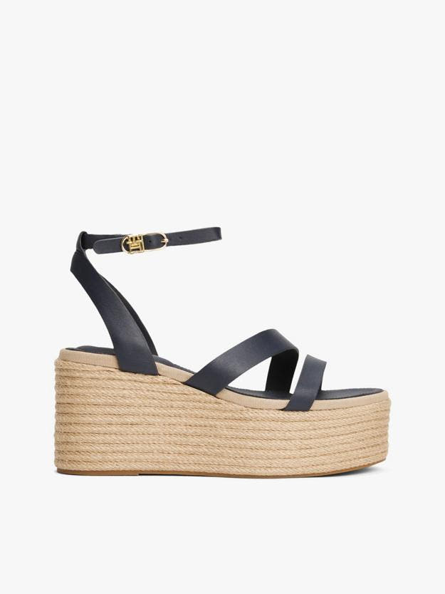 ANKLE STRAP LEATHER FW0FW08497/DW6 TOMMY HILFIGER