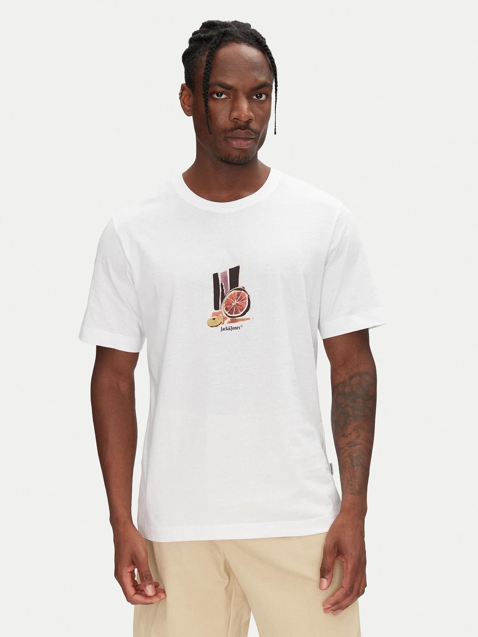 12273162/Bright White JACK AND JONES
