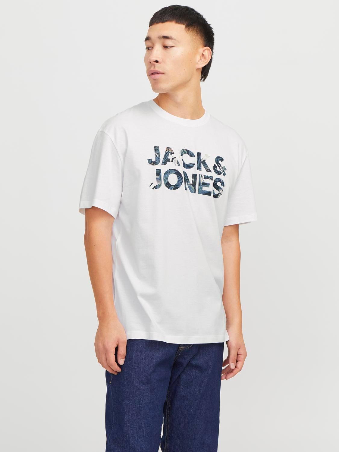12268127/White JACK AND JONES