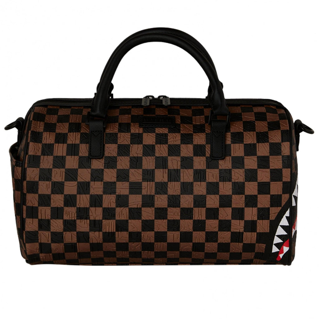CHECK 2 EMBOSS MINI DUFFLE 