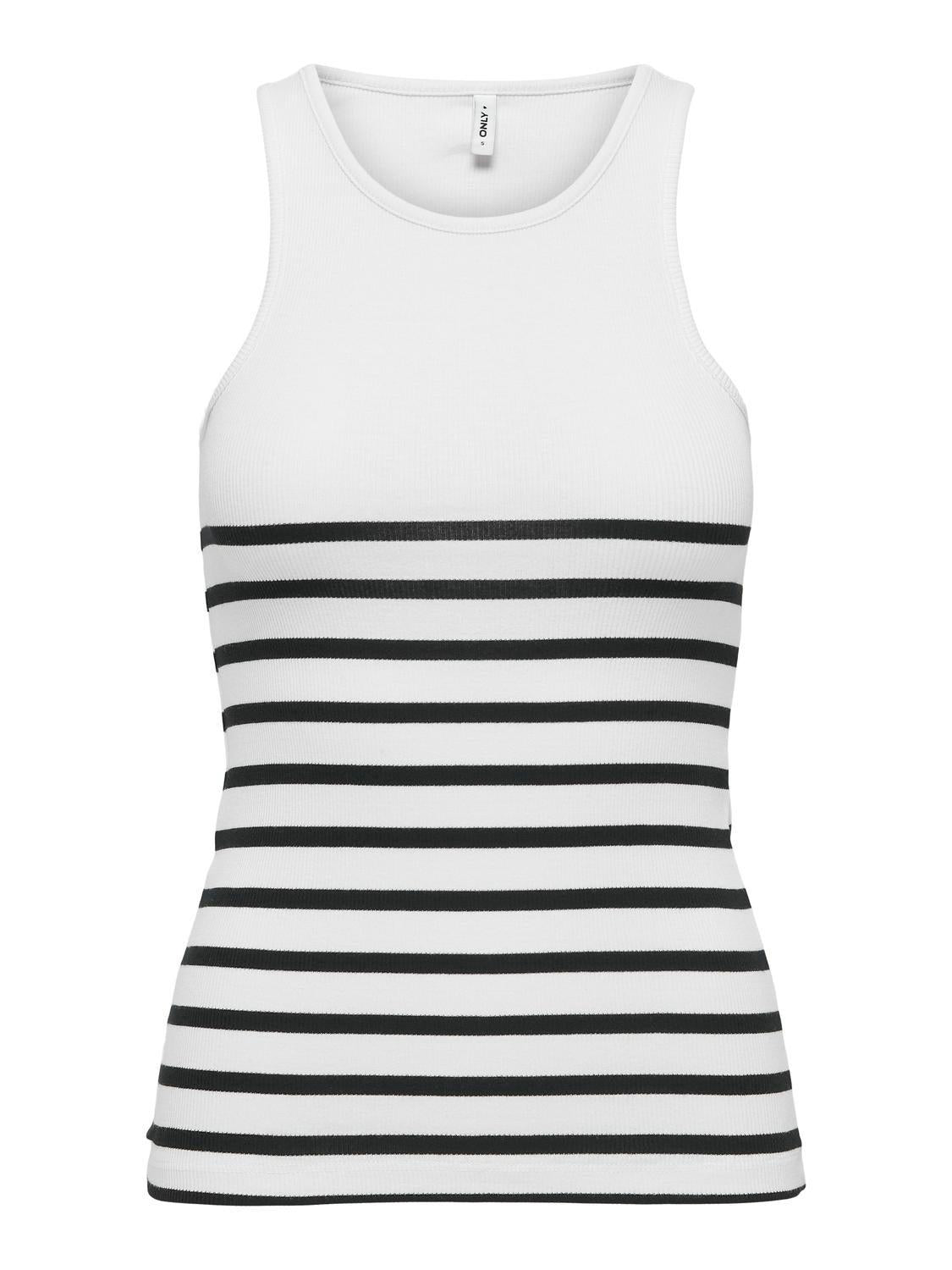 ONLKENYA RIB STRIPE TANK TOP JRS NOOS 