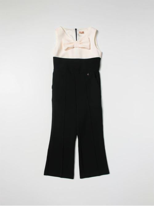 TUTA IN CREPE BI-COLOR CON FIO 
