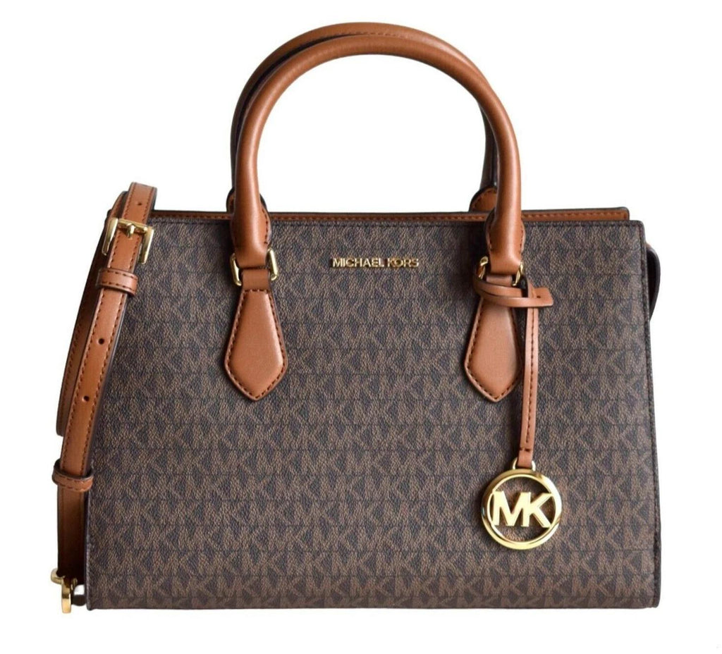 MD CZ SATCHEL SHEILA 35S3G6HS2B/BROWN MICHAEL KORS