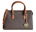 MD CZ SATCHEL SHEILA 35S3G6HS2B/BROWN MICHAEL KORS