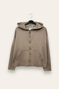 LOVEme Felpa con zip e cappuccio