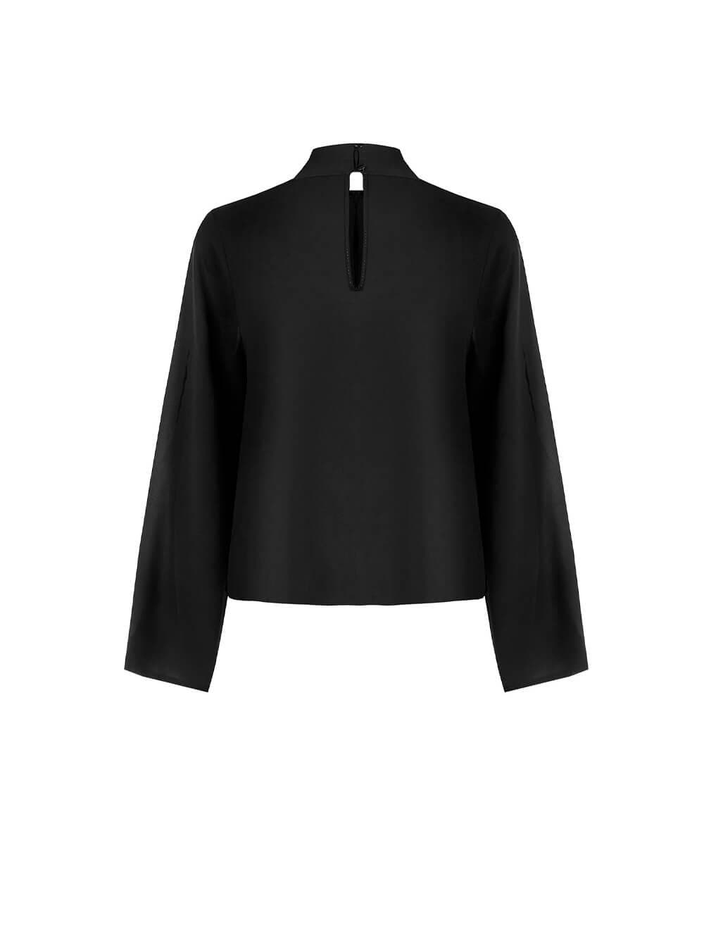CFC 20053 G-BLUSA CON SCIARPA FLUIDO DA CAMICIA 