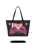 PINK PANTHER DRIPPY DIAMONS TOTE 