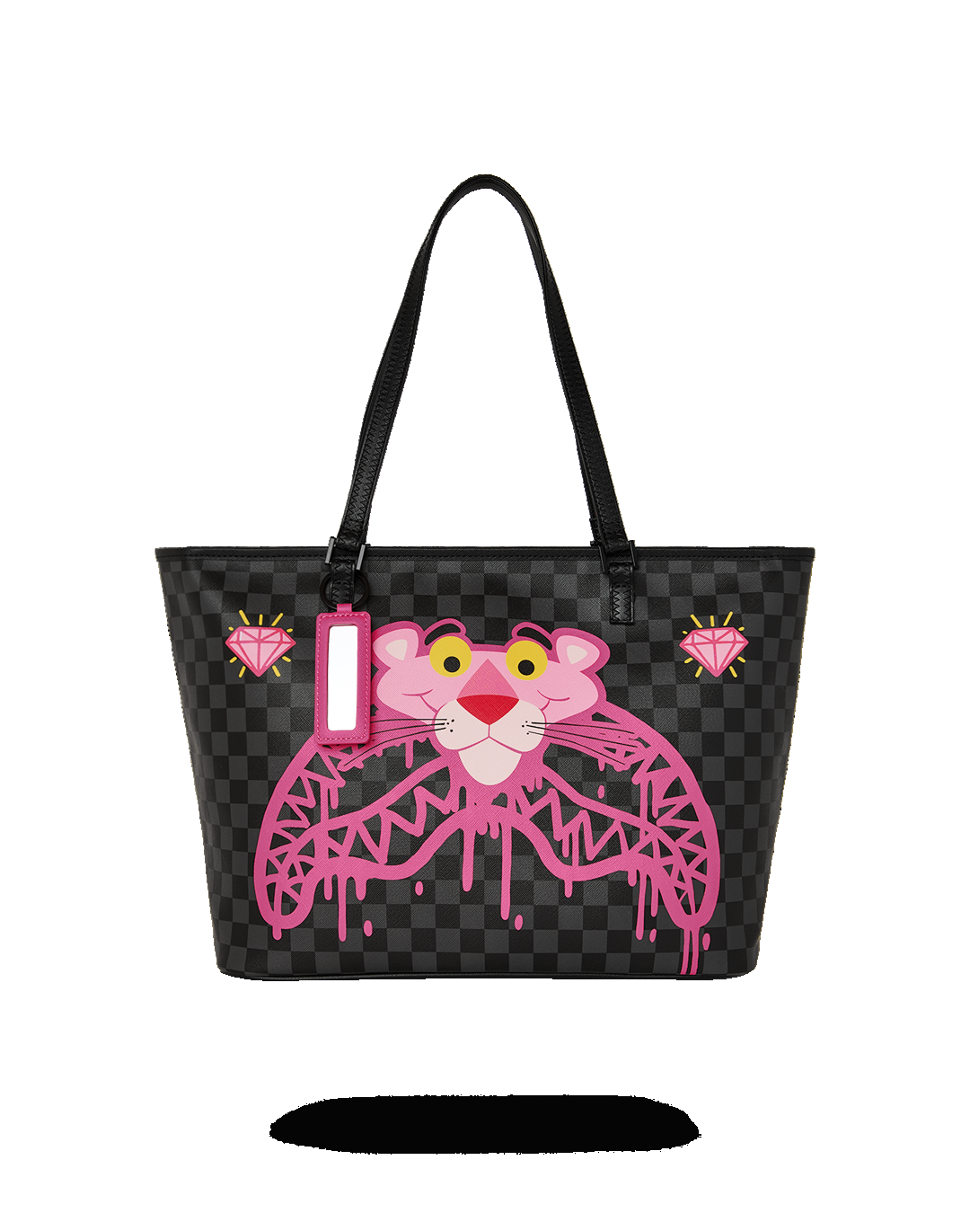 PINK PANTHER DRIPPY DIAMONS TOTE 