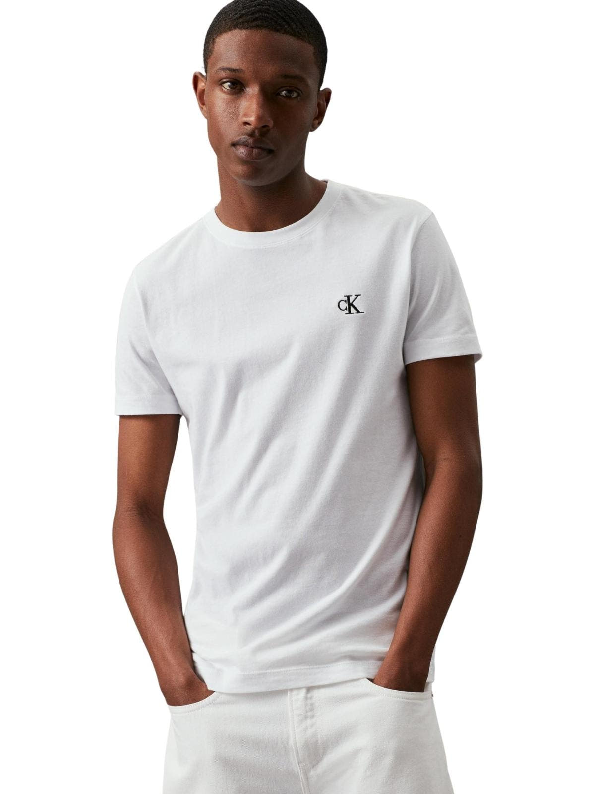 CK ESSENTIAL SLIM TEE 