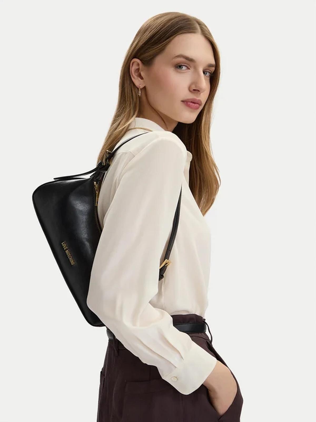 BORSA PU MARRONE 