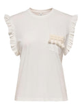 ONLFILIPPA LIFE S/S DETAIL POCKET TOPJRS 