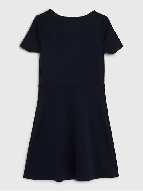 PUNTO SKATER DRESS S/S KG0KG07192T/DW5 TOMMY HILFIGER