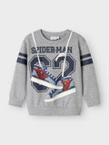 NAME.IT NMMADAM SPIDER NREG SWEAT BRU MAR