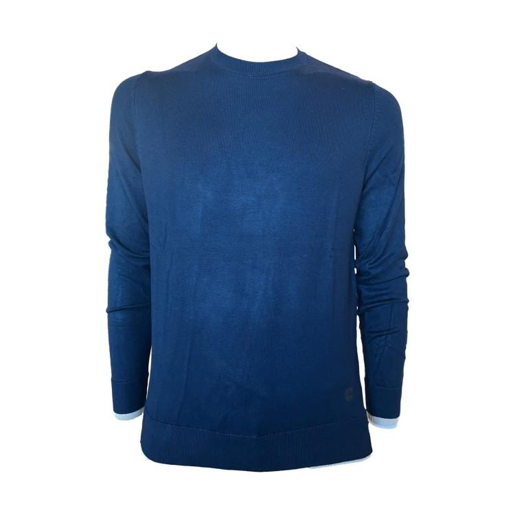 G/C F.12 VISCOSA COLLO/POLSI/T UR9100005/BLUE URBAN RING