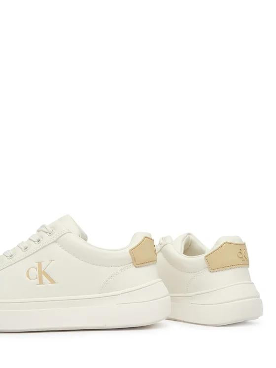 SNEAKER BASSA ALLACCIATA BIANCO/NERO 