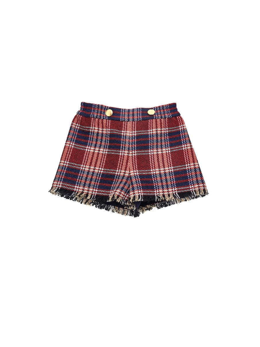 SHORTS TARTAN CHECK SCOZZ 110423 0310/4356 MONNALISA