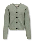 ONLY KIDS KOGKATIA LS SHORT O-NECK CARDIGAN KNT