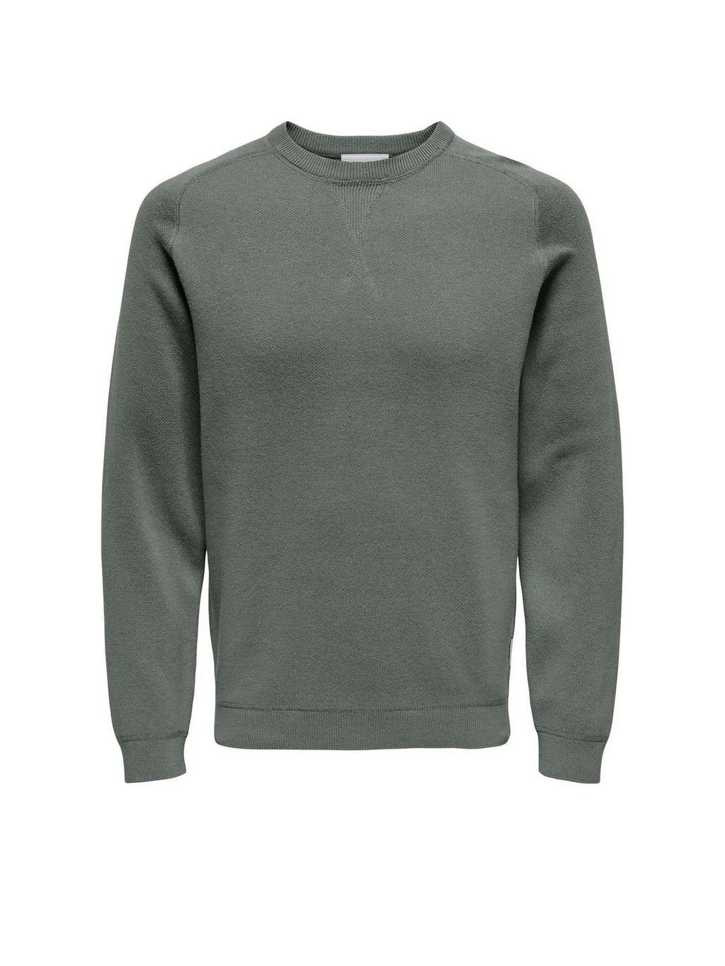 ONSPIN REG 12 CREW KNIT 